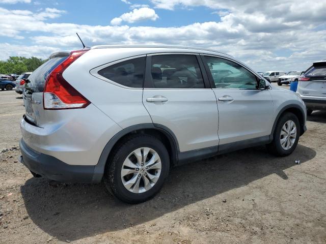 2HKRM4H70DH606413 - 2013 HONDA CR-V EXL GRAY photo 3