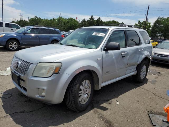 4M2CU91178KJ26086 - 2008 MERCURY MARINER SILVER photo 1