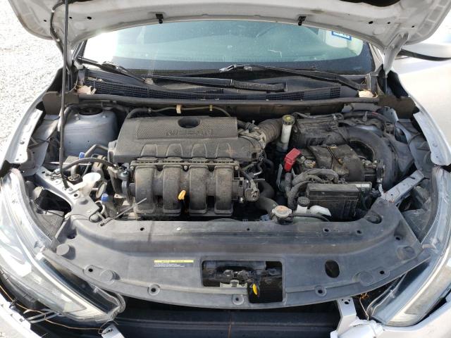 3N1AB7AP1KL613823 - 2019 NISSAN SENTRA S SILVER photo 7