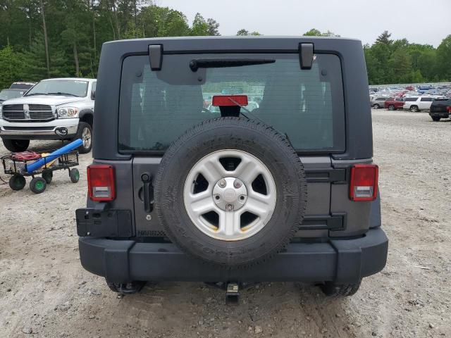 1C4AJWAG9JL888120 - 2018 JEEP WRANGLER SPORT 黑色 照片 6