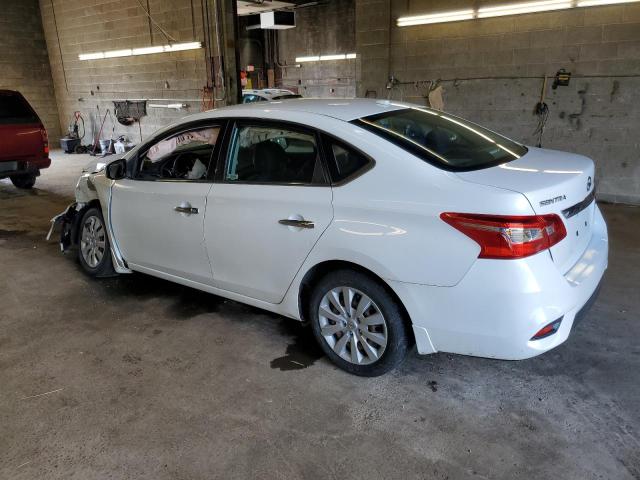 3N1AB7AP5HL718955 - 2017 NISSAN SENTRA S WHITE photo 2