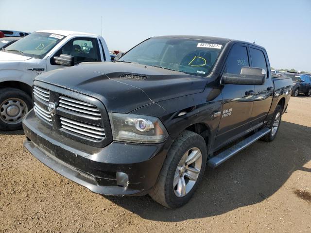 1C6RR7MT5DS508444 - 2013 RAM 1500 SPORT BLACK photo 2