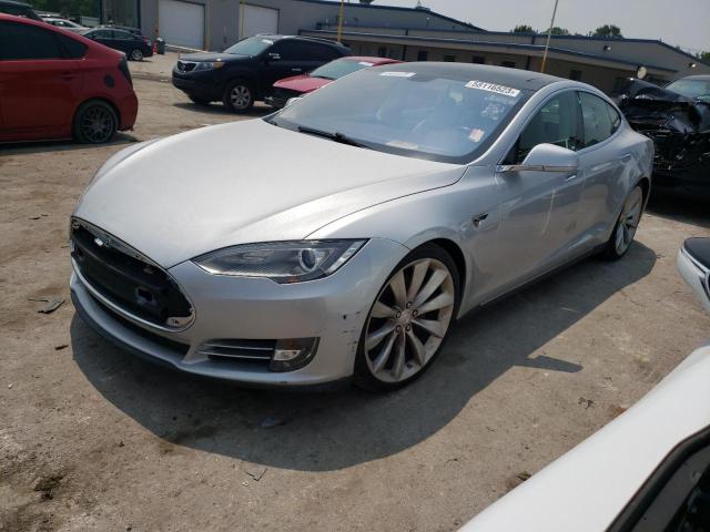 5YJSA1CP5CFP03250 - 2012 TESLA MODEL S Gümüş foto 1