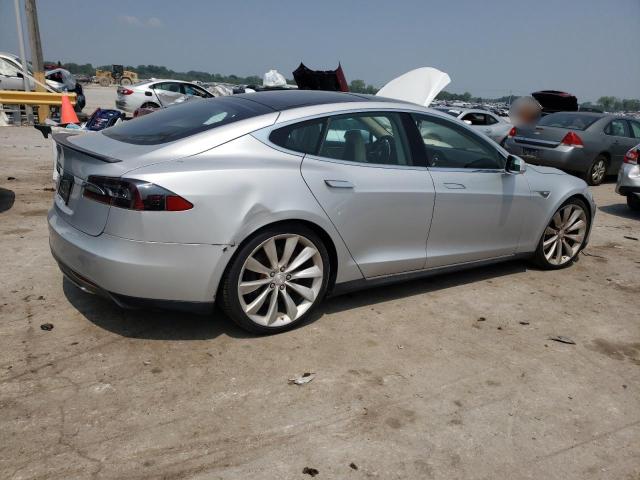 5YJSA1CP5CFP03250 - 2012 TESLA MODEL S Gümüş foto 3