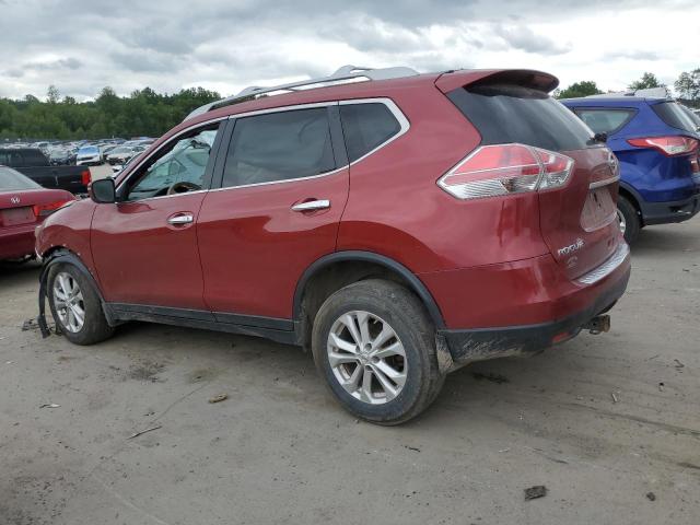 5N1AT2MV5FC919038 - 2015 NISSAN ROGUE S MAROON photo 2