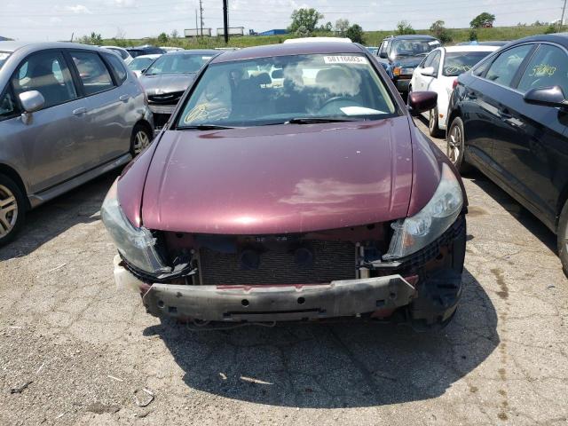 1HGCP2F33BA098011 - 2011 HONDA ACCORD LX BURGUNDY photo 5