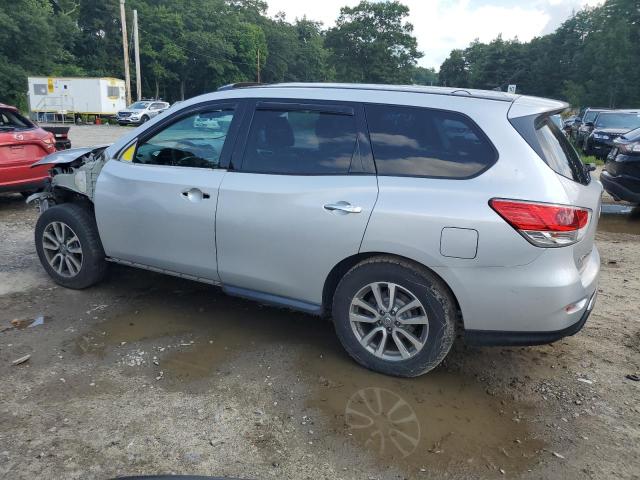 5N1AR2MM3DC636785 - 2013 NISSAN PATHFINDER S SILVER photo 2