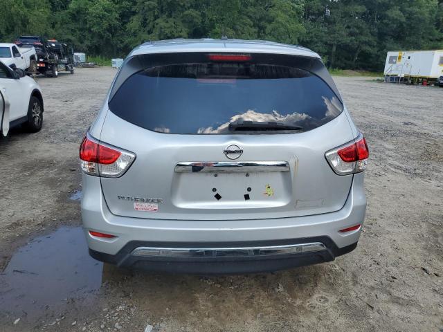 5N1AR2MM3DC636785 - 2013 NISSAN PATHFINDER S SILVER photo 6