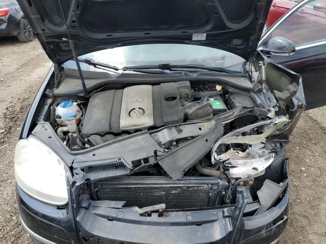 3VWEF71K27M169454 - 2007 VOLKSWAGEN JETTA WOLFSBURG 黑色 照片 11