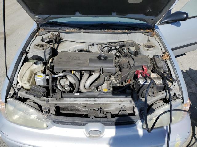 1Y1SK52862Z410699 - 2002 CHEVROLET GEO PRIZM BASE SILVER photo 11