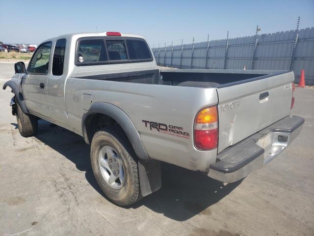 5TESN92N64Z365683 - 2004 TOYOTA TACOMA XTRACAB PRERUNNER ვერცხლისფერი ფოტო 2