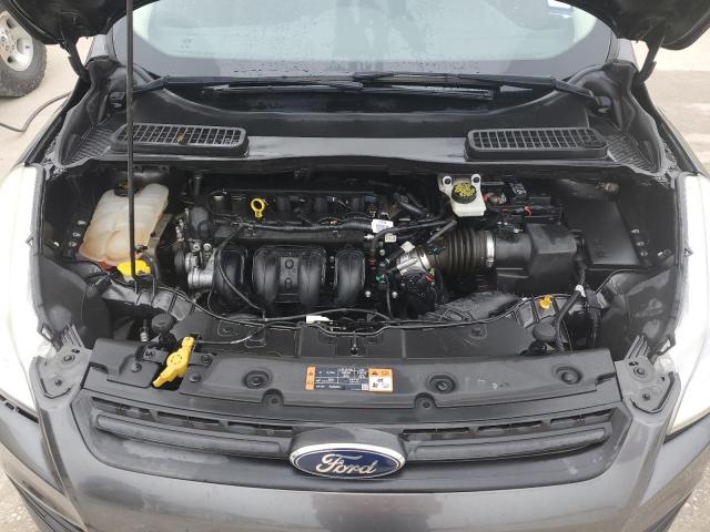 1FMCU0F74GUA62392 - 2016 FORD ESCAPE S GRAY photo 12