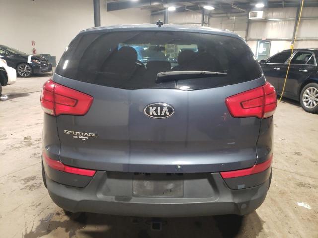 KNDPB3AC5G7842241 - 2016 KIA SPORTAGE LX BLUE photo 6