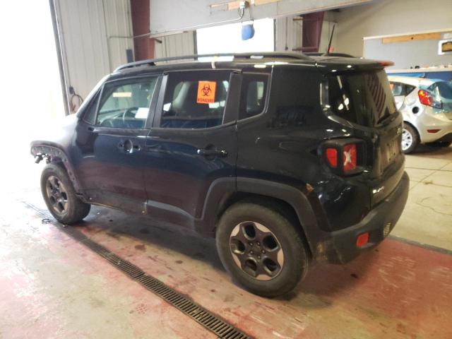 ZACCJBAB2HPE91019 - 2017 JEEP RENEGADE SPORT BLACK photo 2