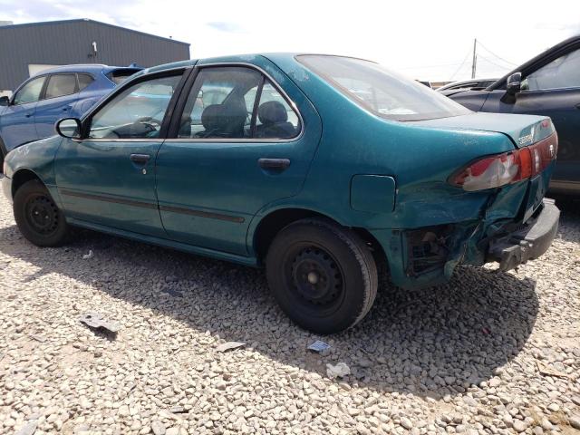 1N4AB41D2TC734543 - 1996 NISSAN SENTRA E GREEN photo 2