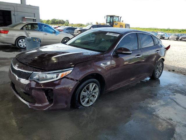 5XXGT4L11GG012085 - 2016 KIA OPTIMA LX BURGUNDY photo 1