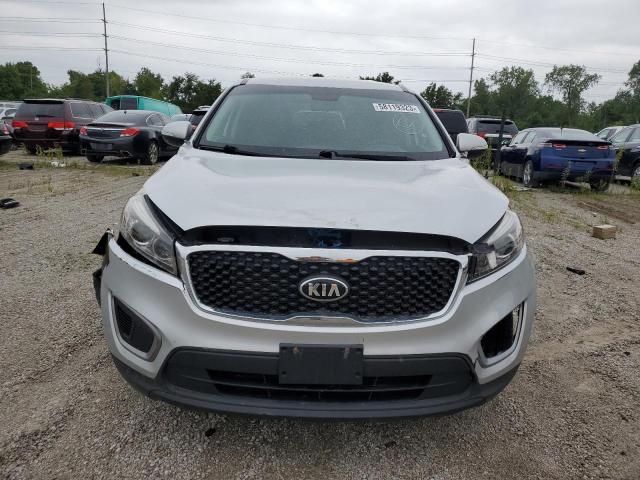 5XYPG4A38HG222432 - 2017 KIA SORENTO LX SILVER photo 5