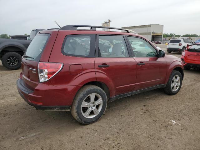 JF2SHABC3DH430418 - 2013 SUBARU FORESTER 2.5X BURGUNDY photo 3