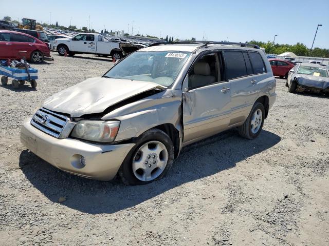 JTEEP21A470225564 - 2007 TOYOTA HIGHLANDER SPORT GOLD photo 1