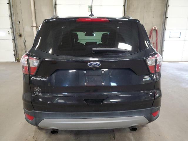 1FMCU9HD4JUC51235 - 2018 FORD ESCAPE SEL BLACK photo 6