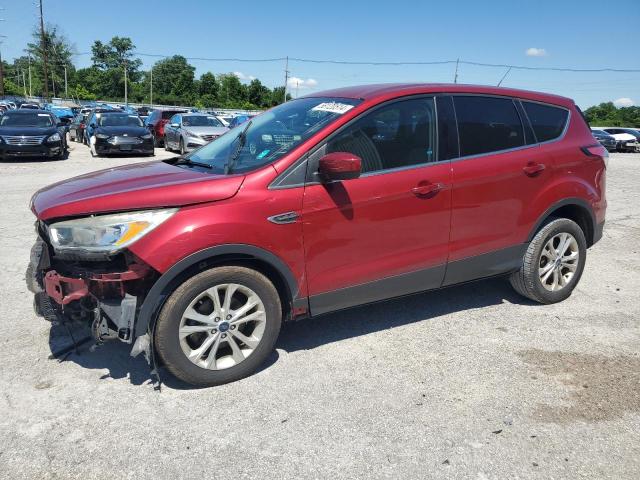 1FMCU0GD9HUE23587 - 2017 FORD ESCAPE SE RED photo 1