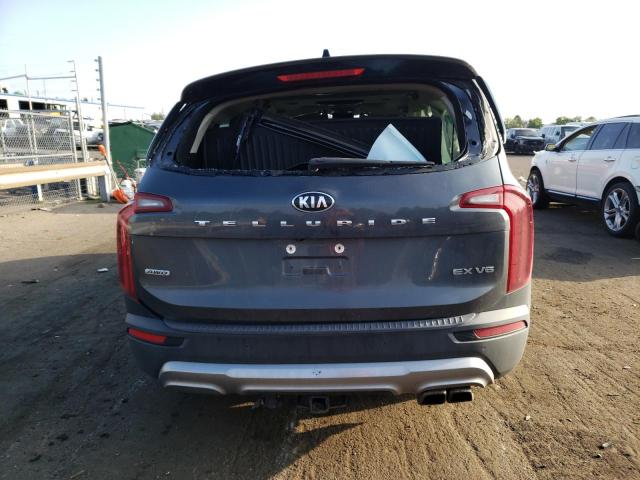 5XYP3DHC8LG060828 - 2020 KIA TELLURIDE EX GRAY photo 6