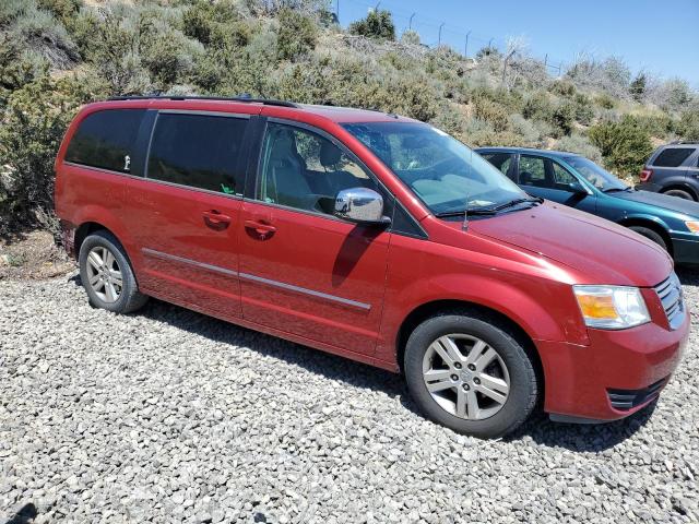 2D8HN54X48R667424 - 2008 DODGE GRAND CARA SXT BURGUNDY photo 4