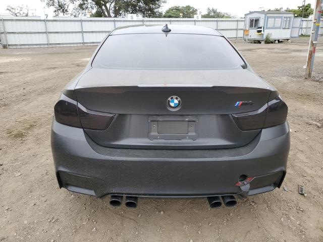 WBS4Y9C51JAC87703 - 2018 BMW M4 BLACK photo 6