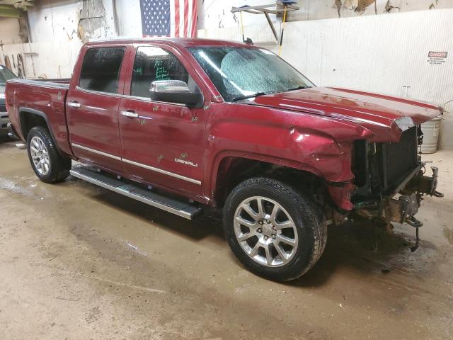 3GTU2WEC3EG431467 - 2014 GMC SIERRA K1500 DENALI MAROON photo 4