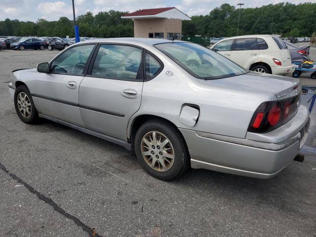 2G1WF52E359335712 - 2005 CHEVROLET IMPALA SILVER photo 2