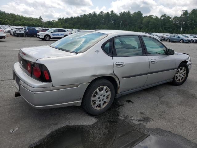 2G1WF52E359335712 - 2005 CHEVROLET IMPALA SILVER photo 3