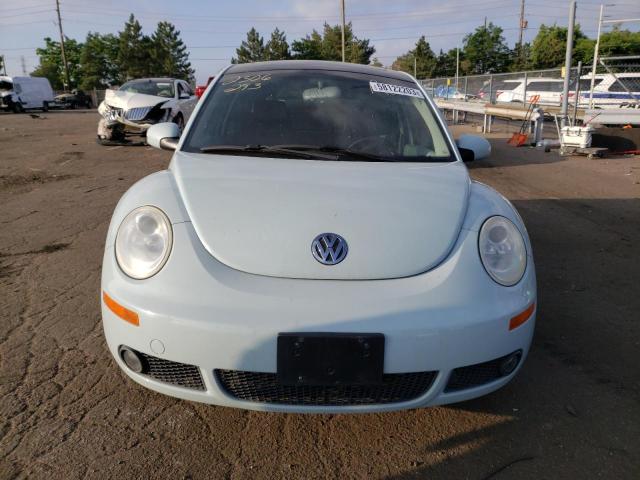 3VWRG3AG8AM020024 - 2010 VOLKSWAGEN NEW BEETLE BLUE photo 5