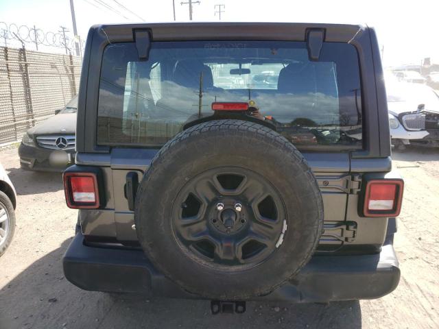 1C4HJXDN5JW262576 - 2018 JEEP WRANGLER U SPORT GRAY photo 6