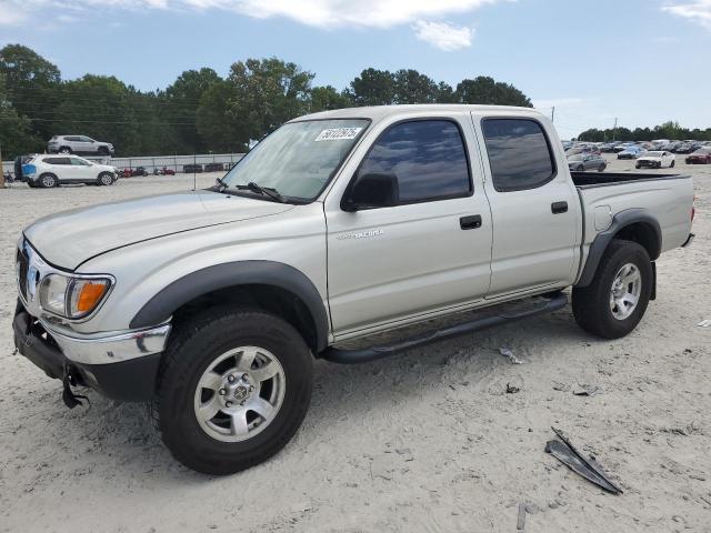 5TEGN92N02Z129372 - 2002 TOYOTA TACOMA DOUBLE CAB PRERUNNER SILVER photo 1