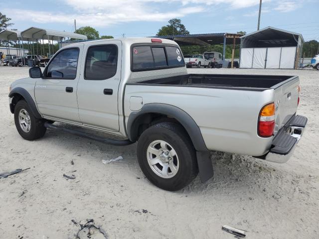 5TEGN92N02Z129372 - 2002 TOYOTA TACOMA DOUBLE CAB PRERUNNER SILVER photo 2