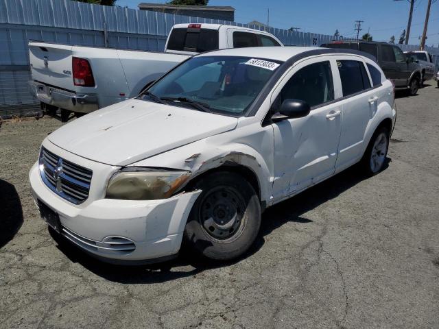 1B3CB4HA8AD549856 - 2010 DODGE CALIBER SXT WHITE photo 1