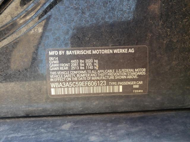 WBA3A5C59EF606123 - 2014 BMW 328 I BLACK photo 12