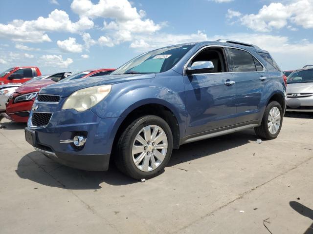 2CNALFEC9B6287040 - 2011 CHEVROLET EQUINOX LTZ BLUE photo 1