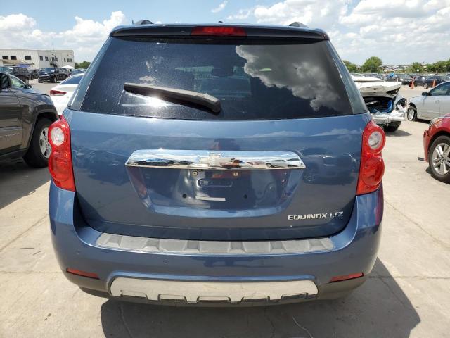 2CNALFEC9B6287040 - 2011 CHEVROLET EQUINOX LTZ BLUE photo 6