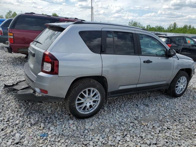 1C4NJDBBXGD702290 - 2016 JEEP COMPASS SPORT 银色 照片 3