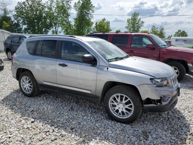 1C4NJDBBXGD702290 - 2016 JEEP COMPASS SPORT 银色 照片 4