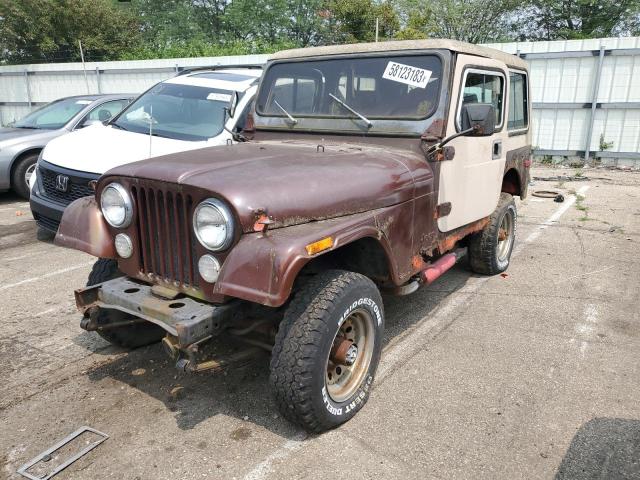 J8M93EA064290 - 1978 JEEP CJ-7 BROWN photo 1