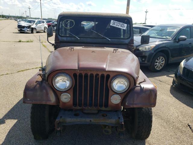 J8M93EA064290 - 1978 JEEP CJ-7 BROWN photo 5