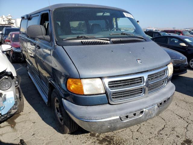 2B5WB25Z5YK119446 - 2000 DODGE RAM WAGON B2500 BLUE photo 1