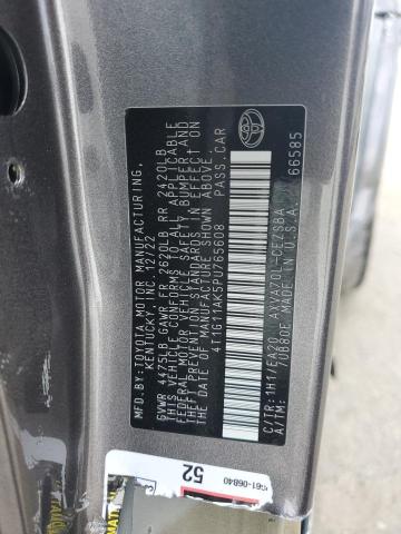 4T1G11AK5PU765608 - 2023 TOYOTA CAMRY SE NIGHT SHADE GRAY photo 13