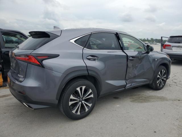 JTJBARBZXJ2159469 - 2018 LEXUS NX 300 BASE ნაცრისფერი ფოტო 3