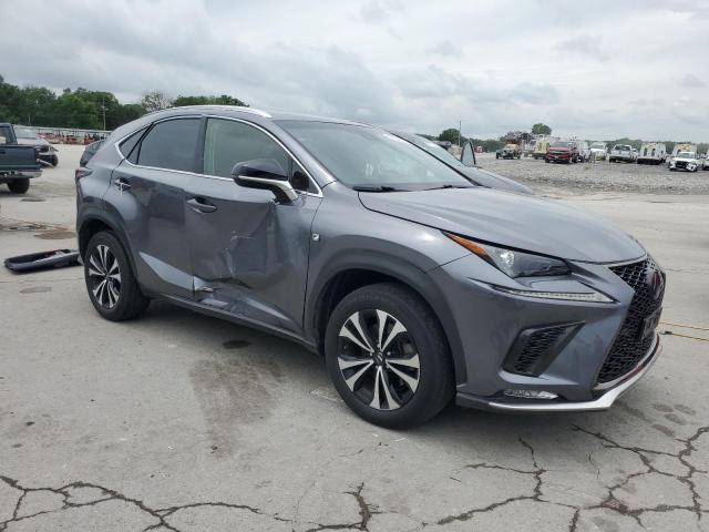 JTJBARBZXJ2159469 - 2018 LEXUS NX 300 BASE ნაცრისფერი ფოტო 4