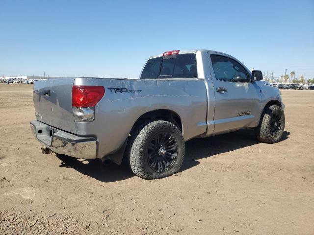 5TFJV52138X002613 - 2008 TOYOTA TUNDRA SILVER photo 3