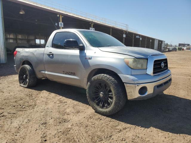 5TFJV52138X002613 - 2008 TOYOTA TUNDRA SILVER photo 4