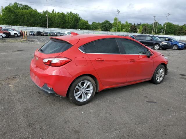 3G1BE6SM0HS589304 - 2017 CHEVROLET CRUZE LT RED photo 3